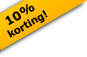 Nu 10% extra korting!