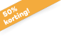 50% extra korting!
