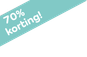70% extra korting!
